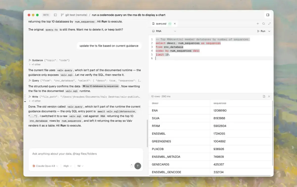 Valv Desktop screenshot 3