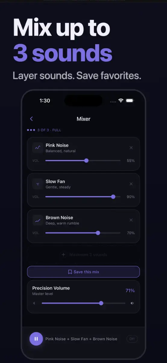Veil White Noise Sleep Sounds screenshot 3
