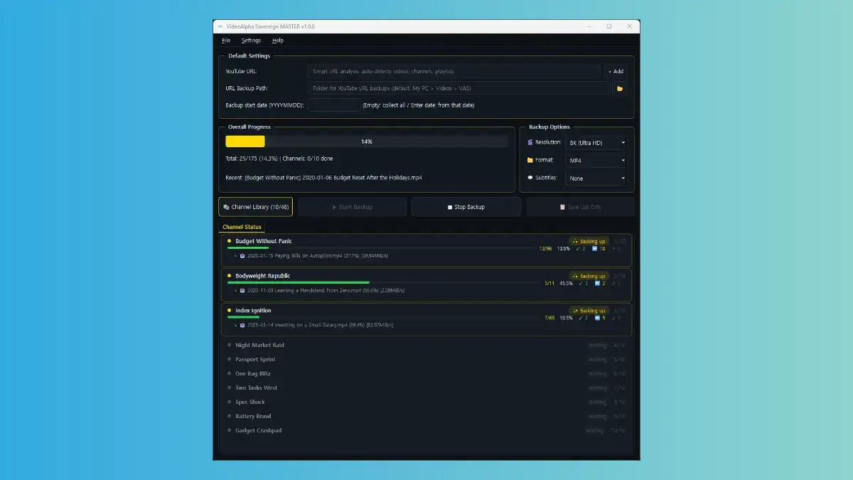 VideoAlpha Sovereign screenshot 4