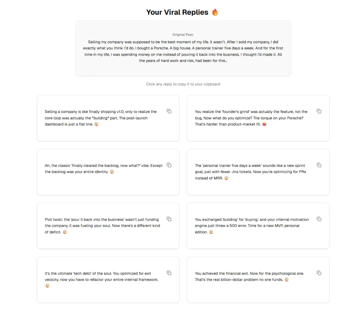 ViralReplies screenshot 2