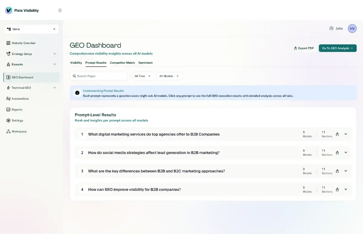 Visibility screenshot 2