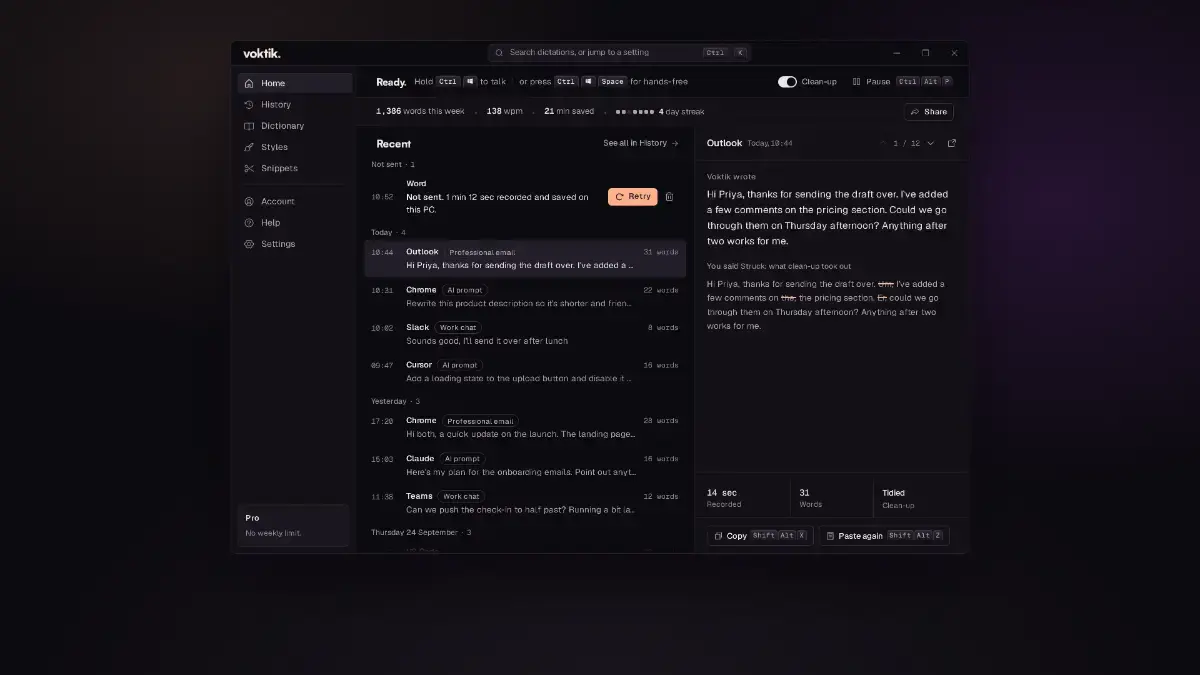 Voktik screenshot 2