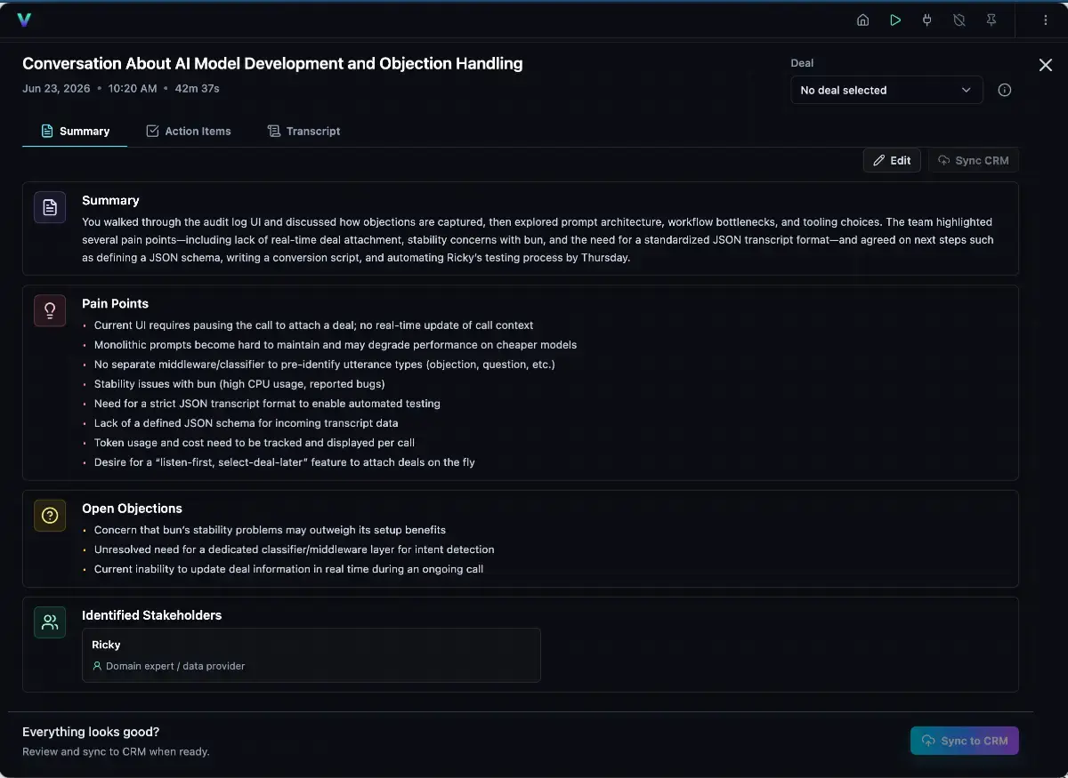Vozz screenshot 1