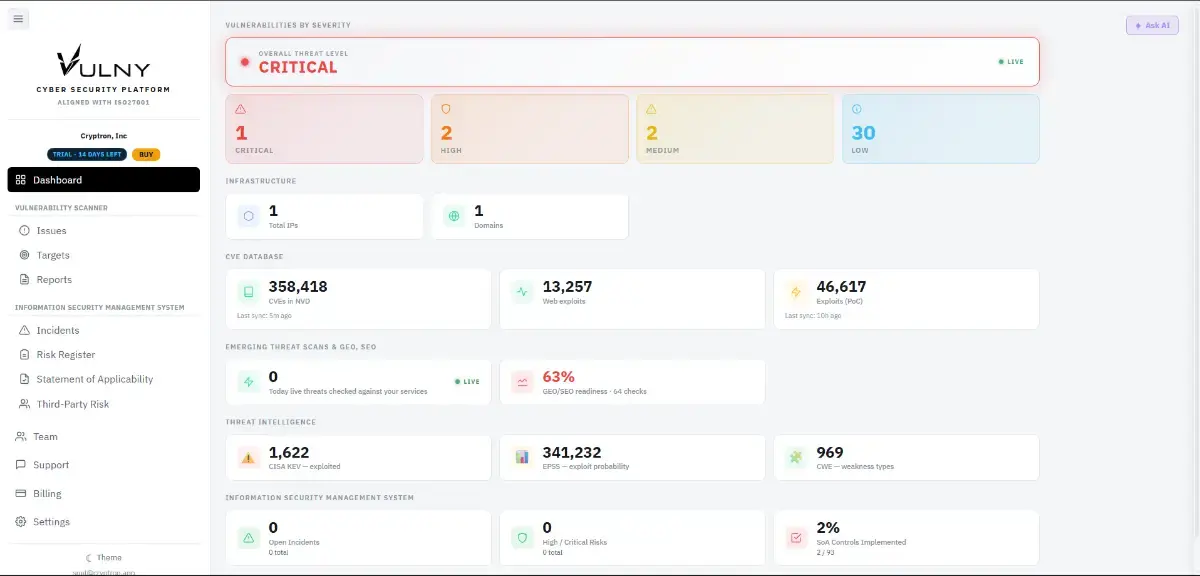 Vulny screenshot 2