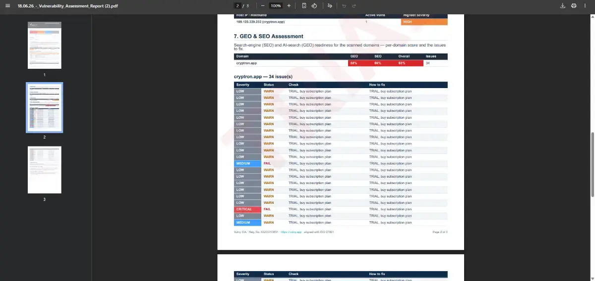 Vulny screenshot 3