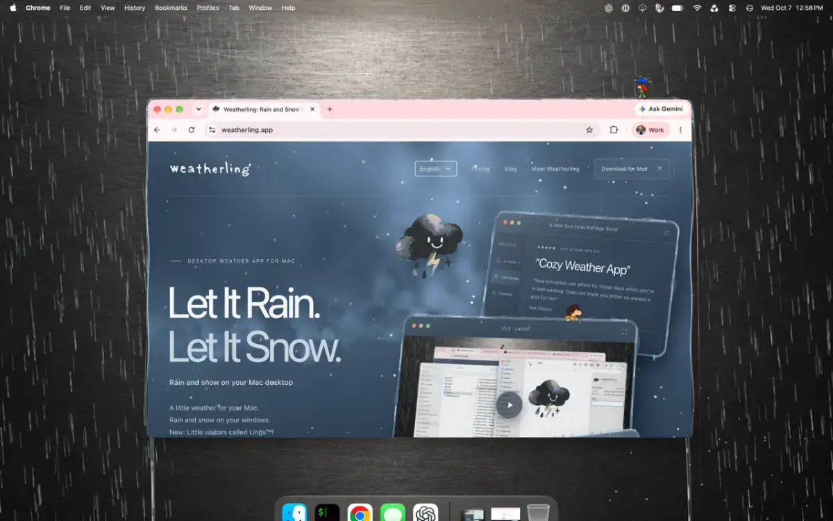 Weatherling screenshot 2