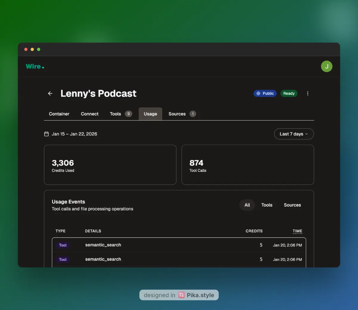 Wire screenshot 3