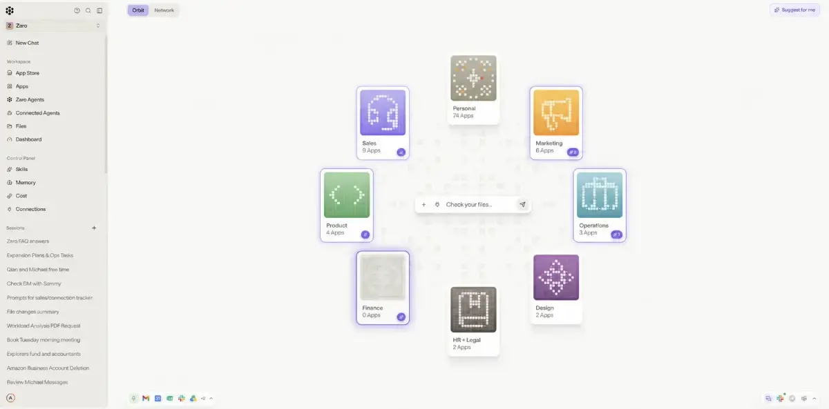 Zaro screenshot 2