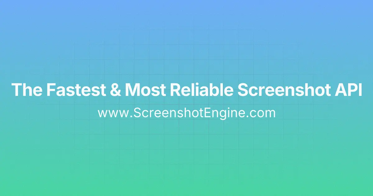 Screenshot Engine API screenshot 2