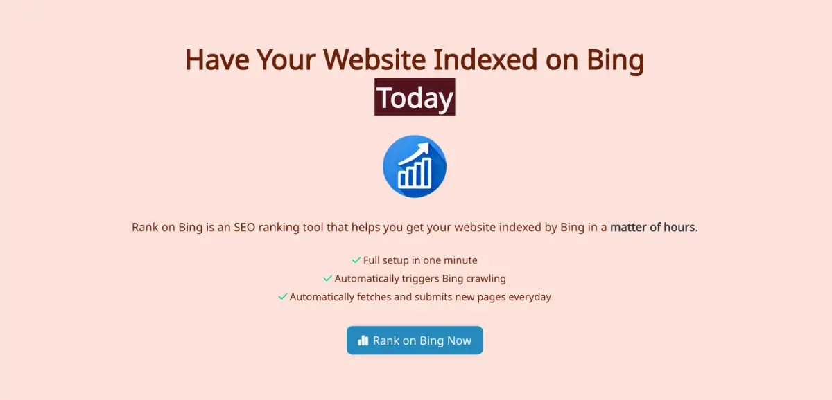 Rank on Bing product image