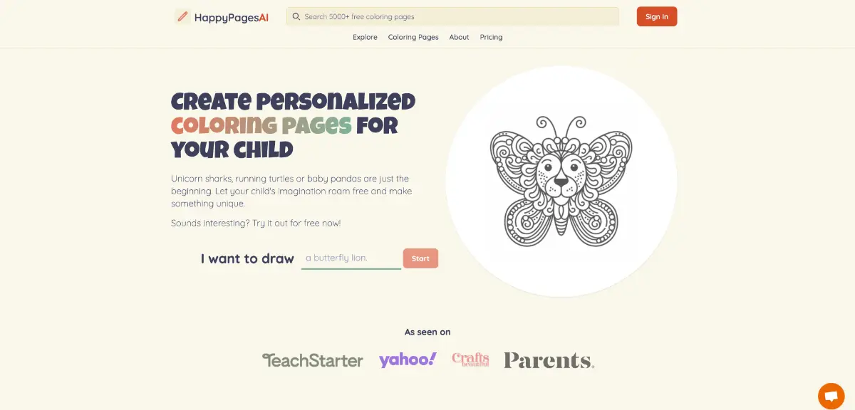 HappyPagesAI product image