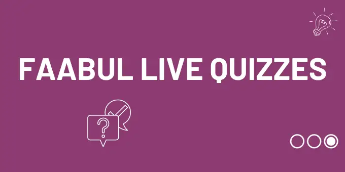 Faabul Live Quizzes product image