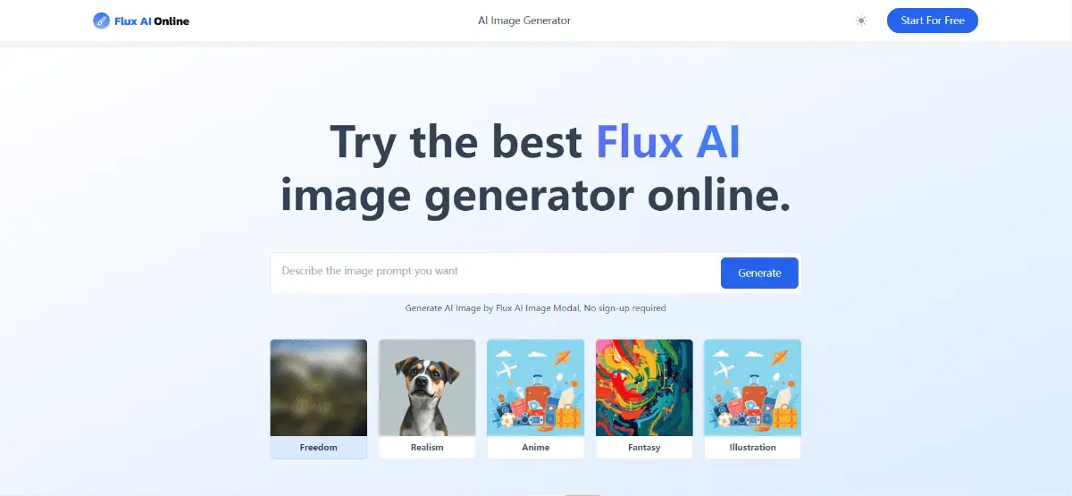 Flux AI Web product image