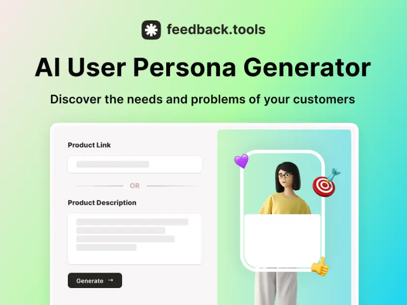 AI User Persona Generator product image