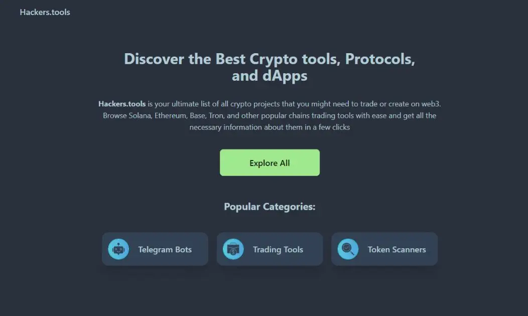 Hackers Tools product image