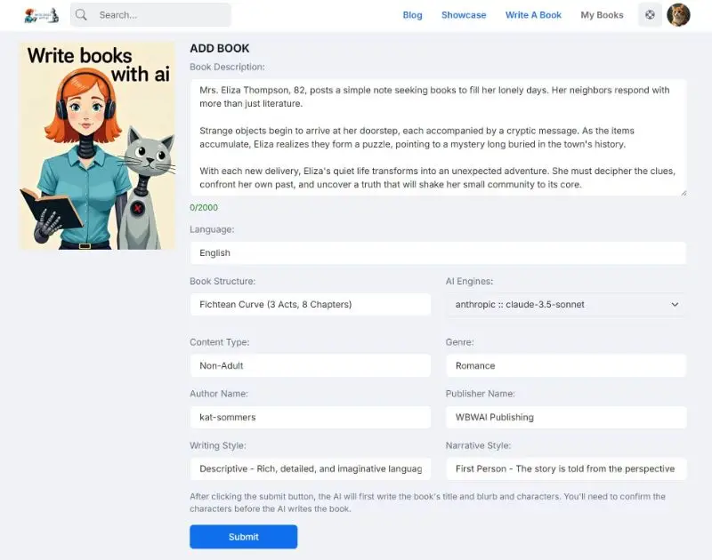 Write Books with AI product image