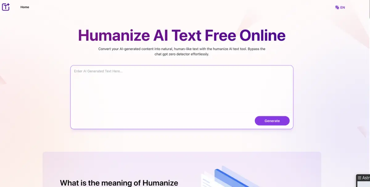 Humanize AI Text Free Online product image