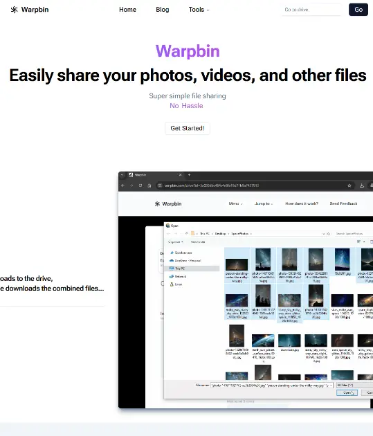 Warpbin product image