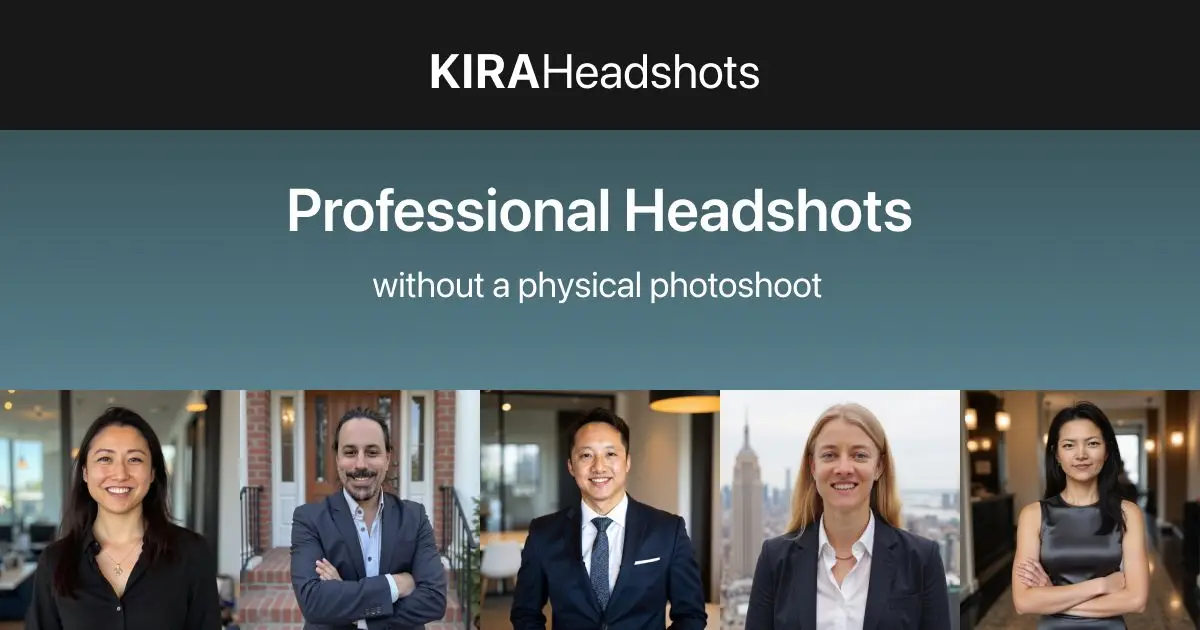 KiraHeadshots product image