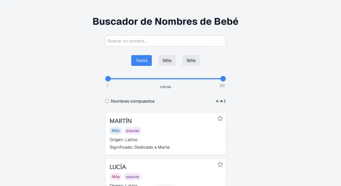 Buscador de Nombres de Bebé product image