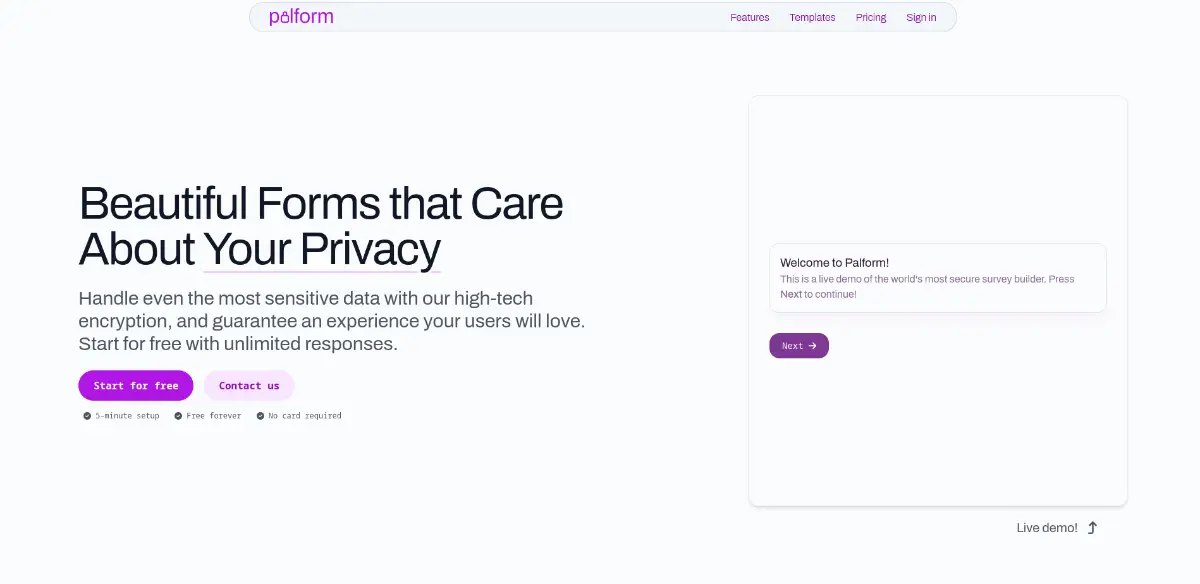 Palform product image