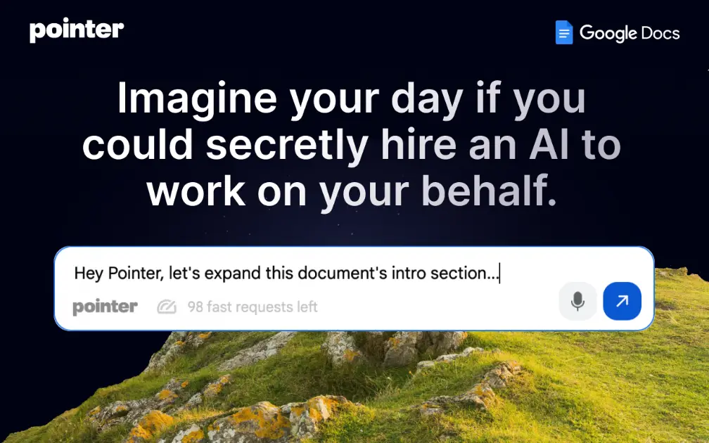 Pointer for Google Docs product image