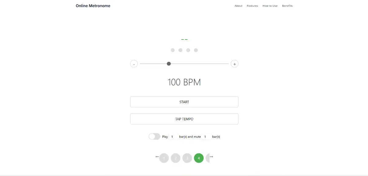 online-metronome product image