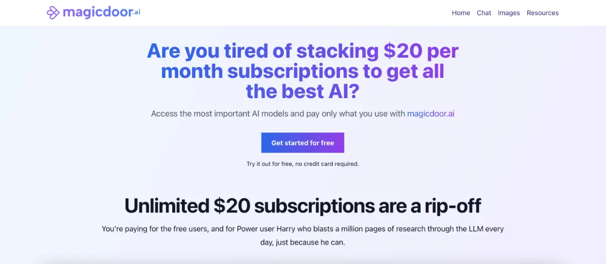 Magicdoor.ai product image