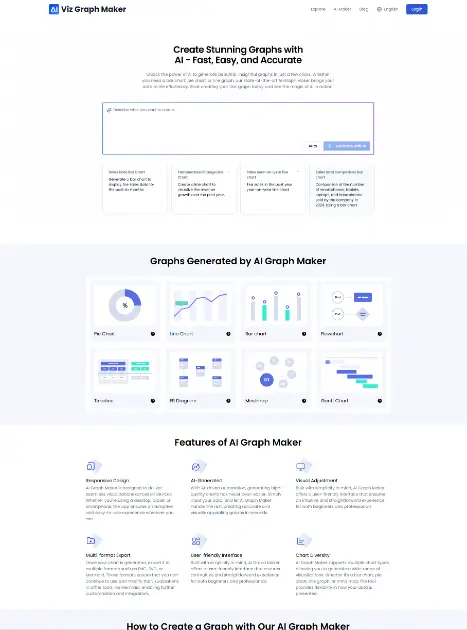 AI graph maker product image
