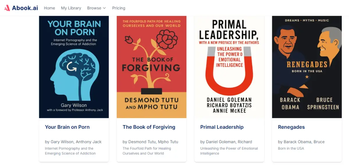 Abook screenshot 3