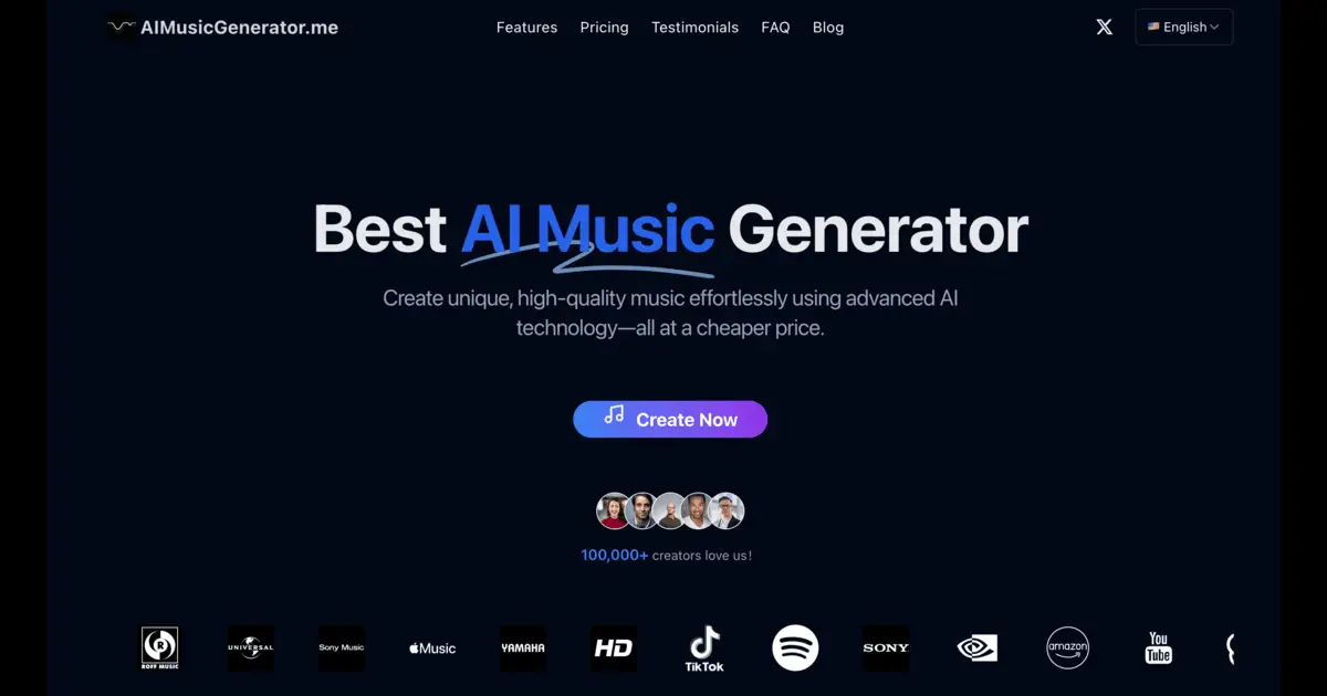 AIMusicGenerator.me screenshot 1