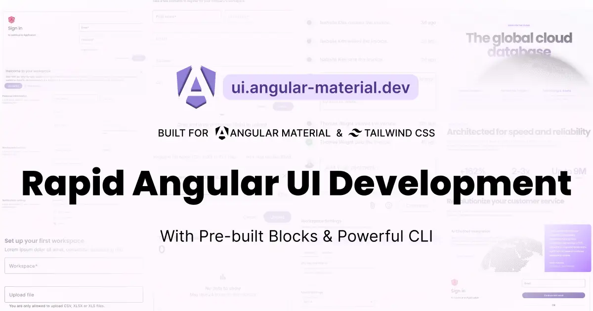 Angular Material Blocks image number 11