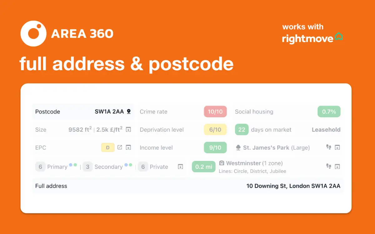 Area360 - UK Property Data screenshot 2