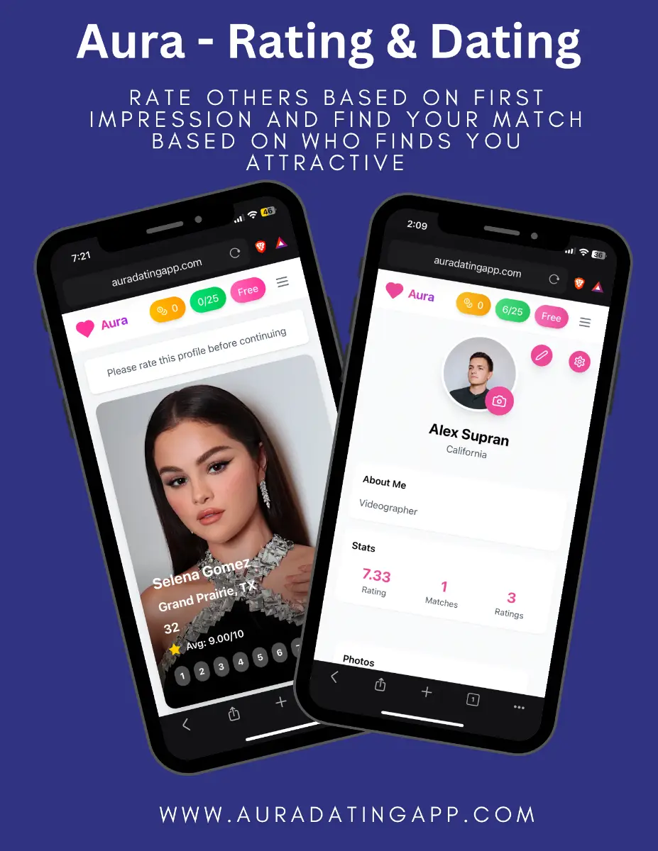 Aura Rating & Dating App image number 01