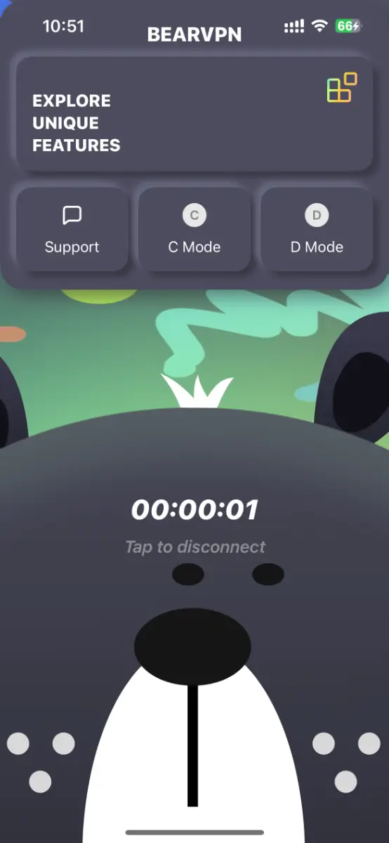 Bear VPN screenshot 1
