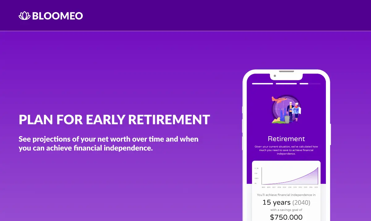 Bloomeo - Save & Retire Early screenshot 3