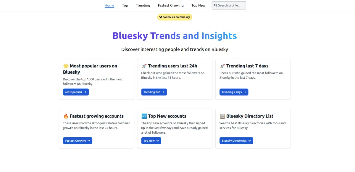 Bluefacts - Bluesky Insights screenshot 2