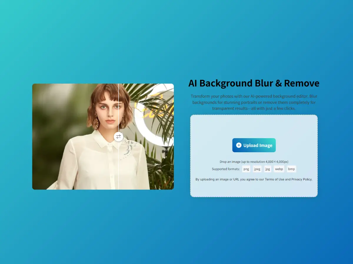 Blurbackground AI screenshot 1