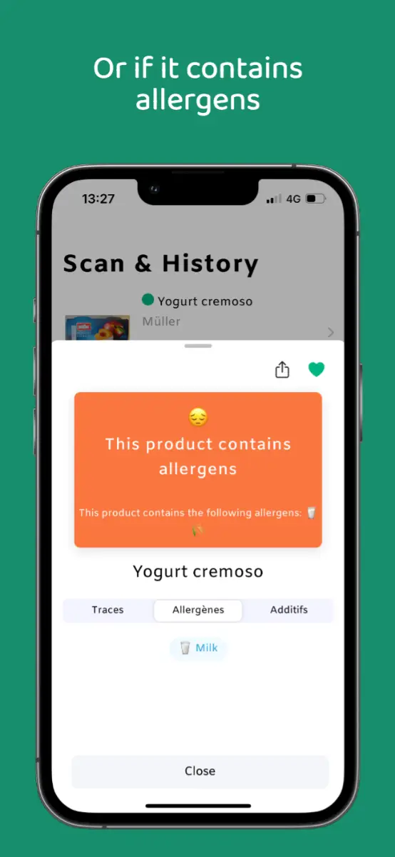 Bokha: Food Allergy Scanner screenshot 3