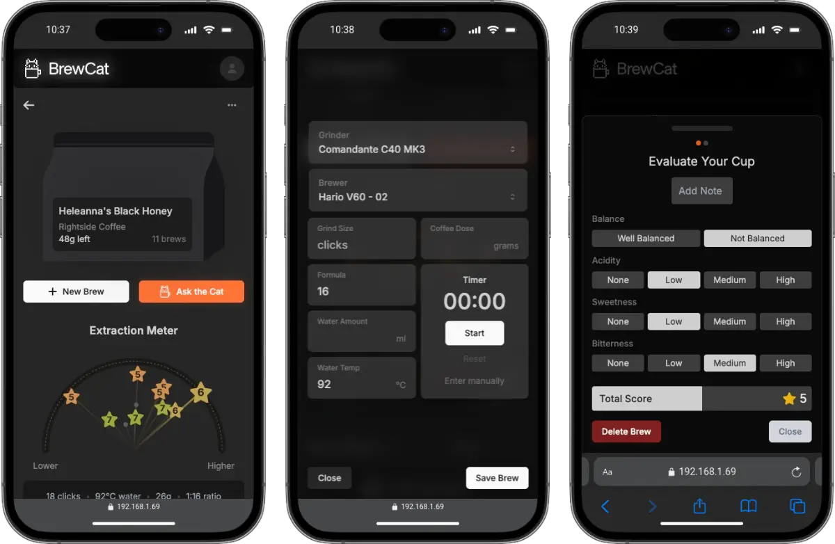 BrewCat screenshot 1
