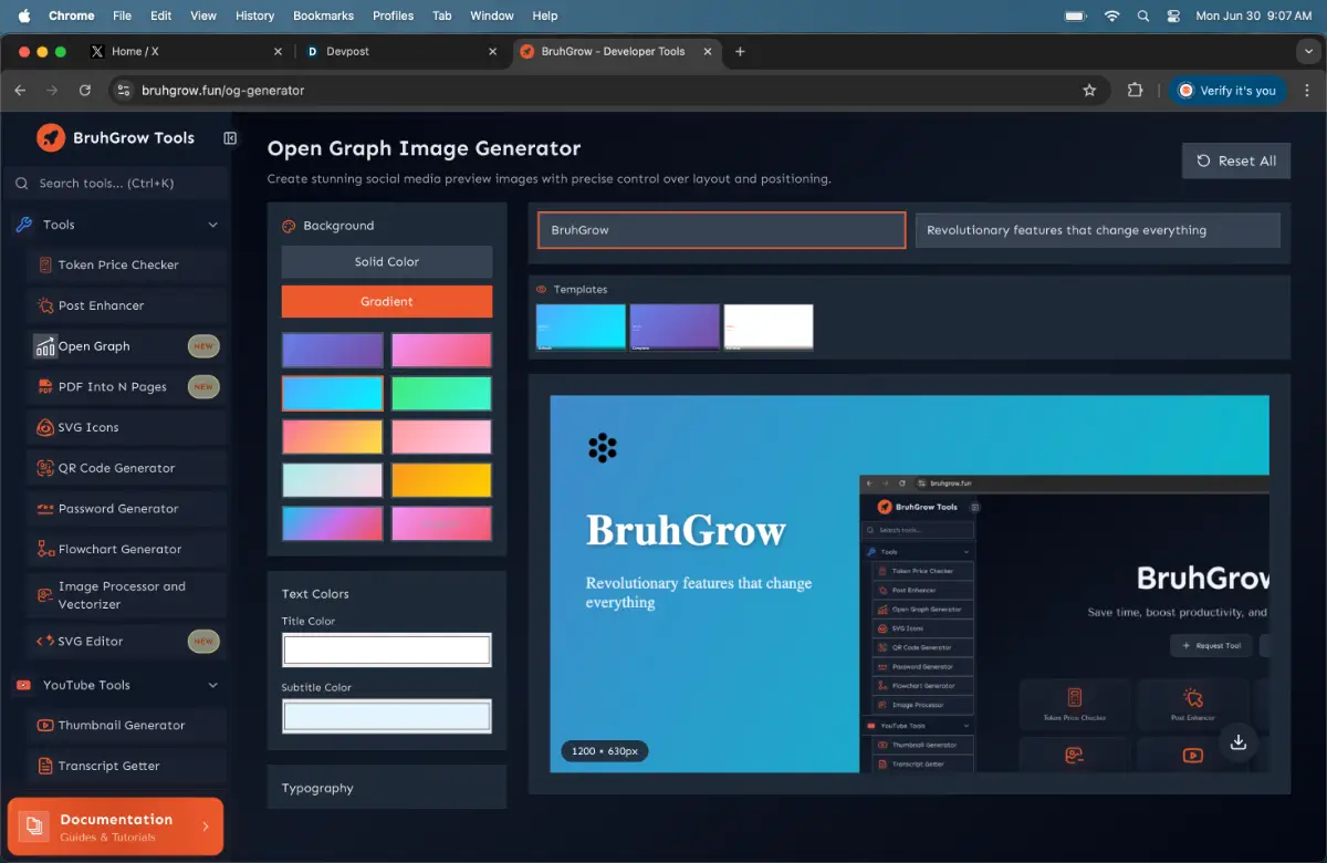 BruhGrow Tools screenshot 4