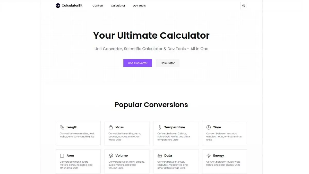 CalculatorBit screenshot 1