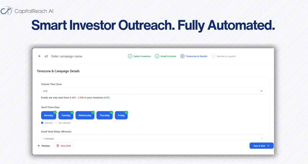 Capital Reach AI screenshot 2