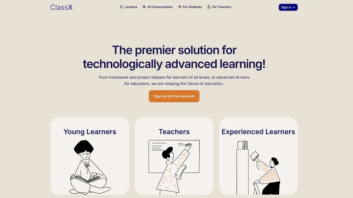 ClassX screenshot 1