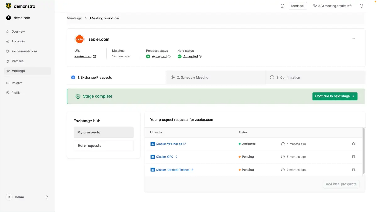 demonstro screenshot 3
