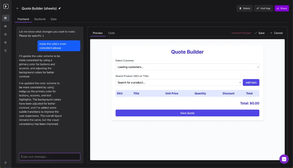 Deplyr screenshot 1