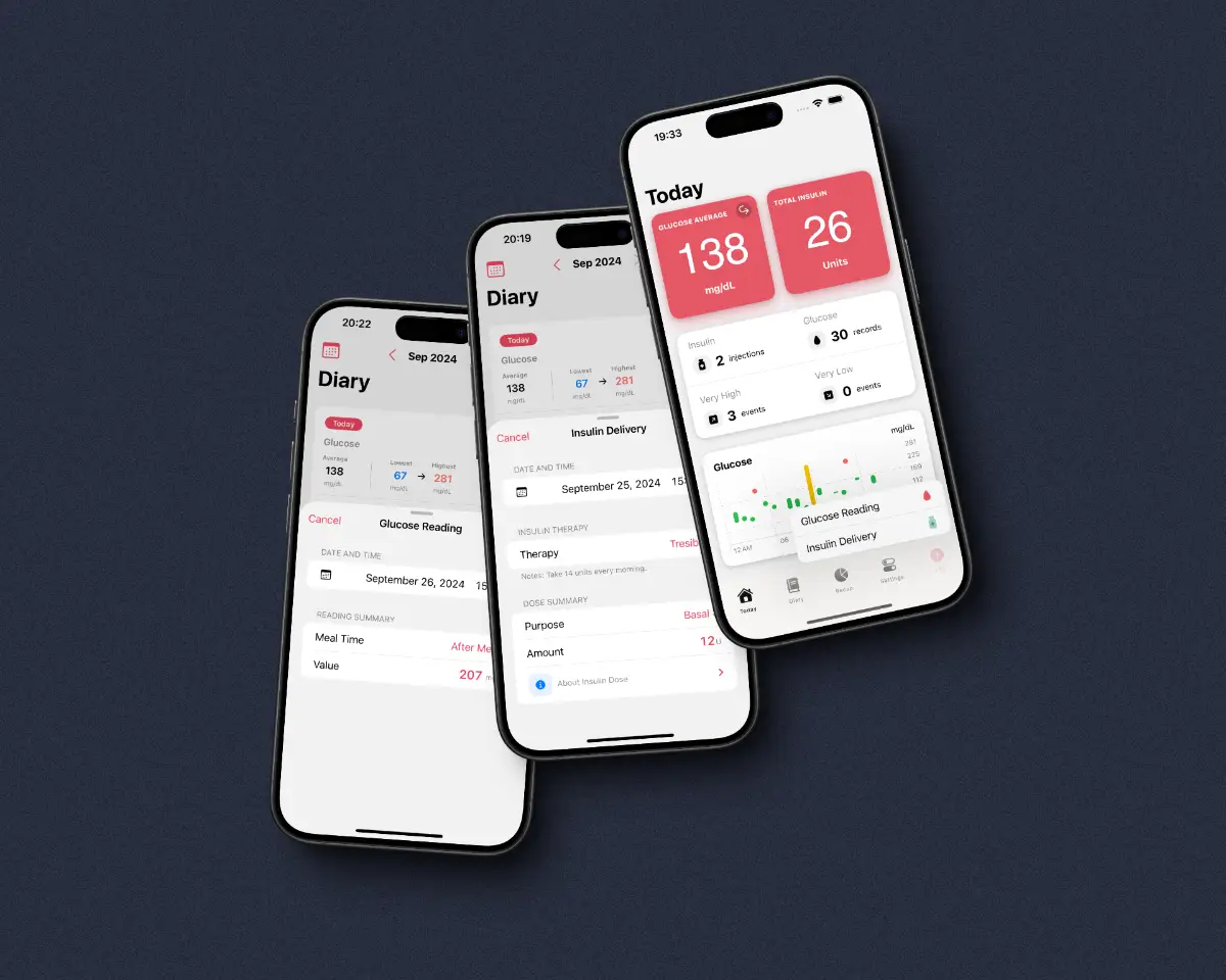 Diabetes App - Glu Sight screenshot 2