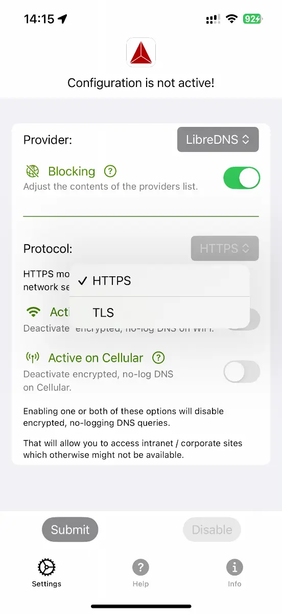 DNS Shield screenshot 2
