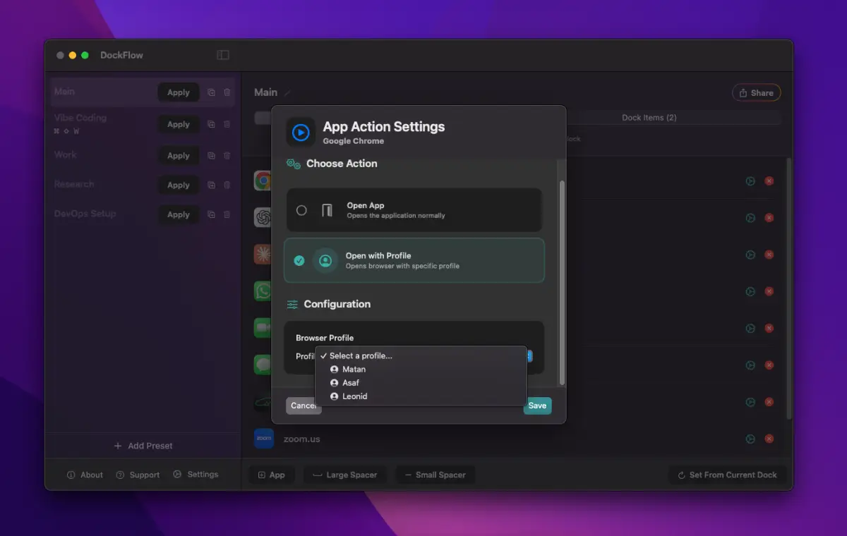 DockFlow screenshot 4