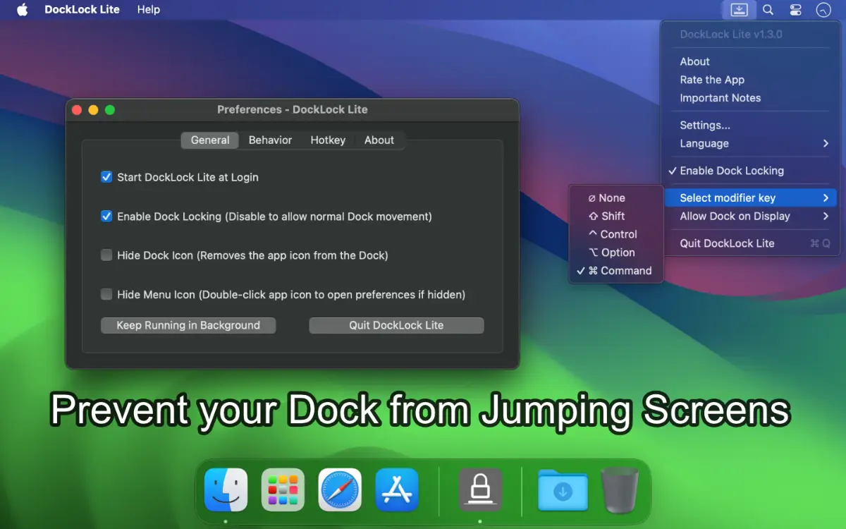 DockLock Lite screenshot 3